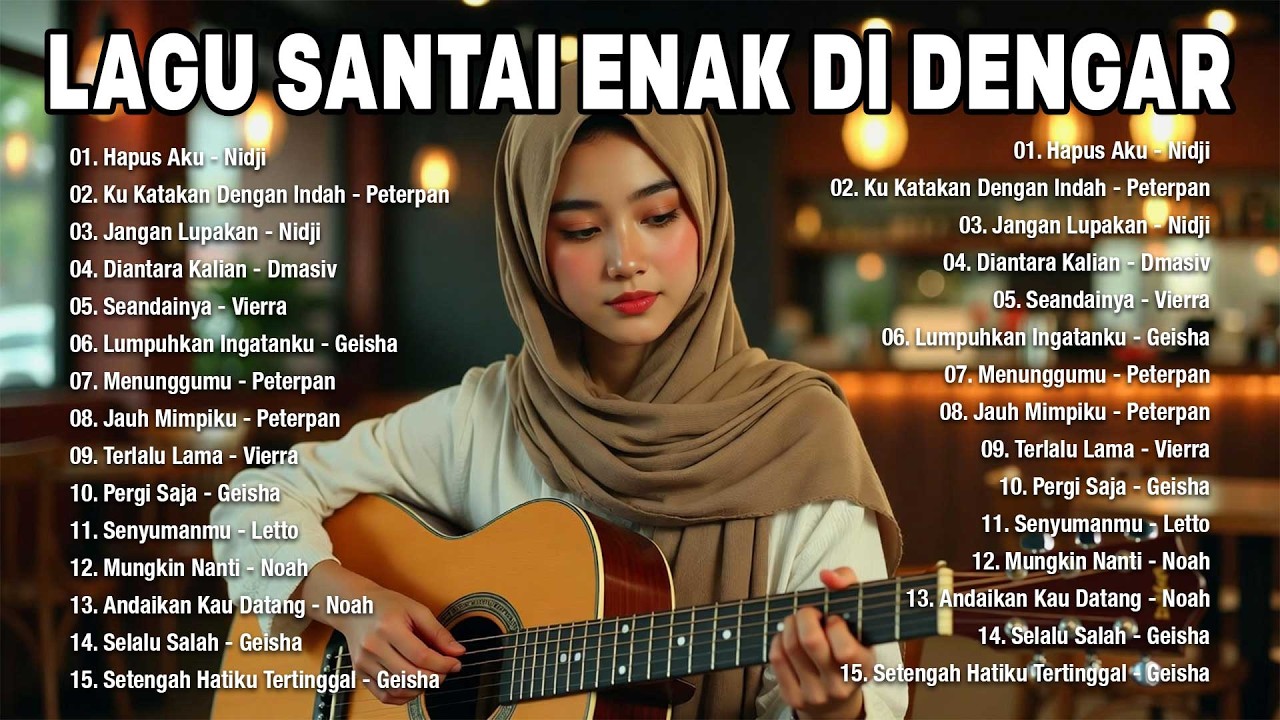 Lagu Santai Buat Kerja | Akustik Pop Indonesia 2000-an Biar Fokus & Nggak Capek | Petikan Senja