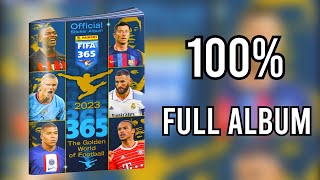 Panini Full Sticker Album FIFA 365 2023 100% - COMPLETE, LLENO, COMPLETO, ЗАПОЛНЕННЫЙ