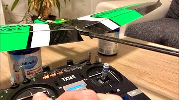 F3K Slingshot DLG RC Setup for the Maiden Flight