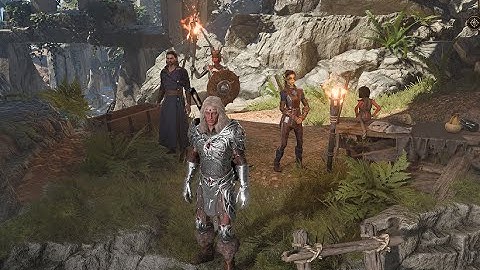 Baldurs Gate 3 Patch 7 in 4K with  Barbarian Playthrough Part 7. Druid Grove D. Secret, hidden.