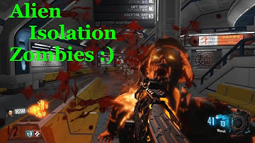Black Ops III Zombies Custom Map (Alien Isolation Zombies) First Run HD Gameplay