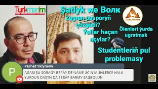 Şatlyk bilen Azat we Волк sorag-jogap