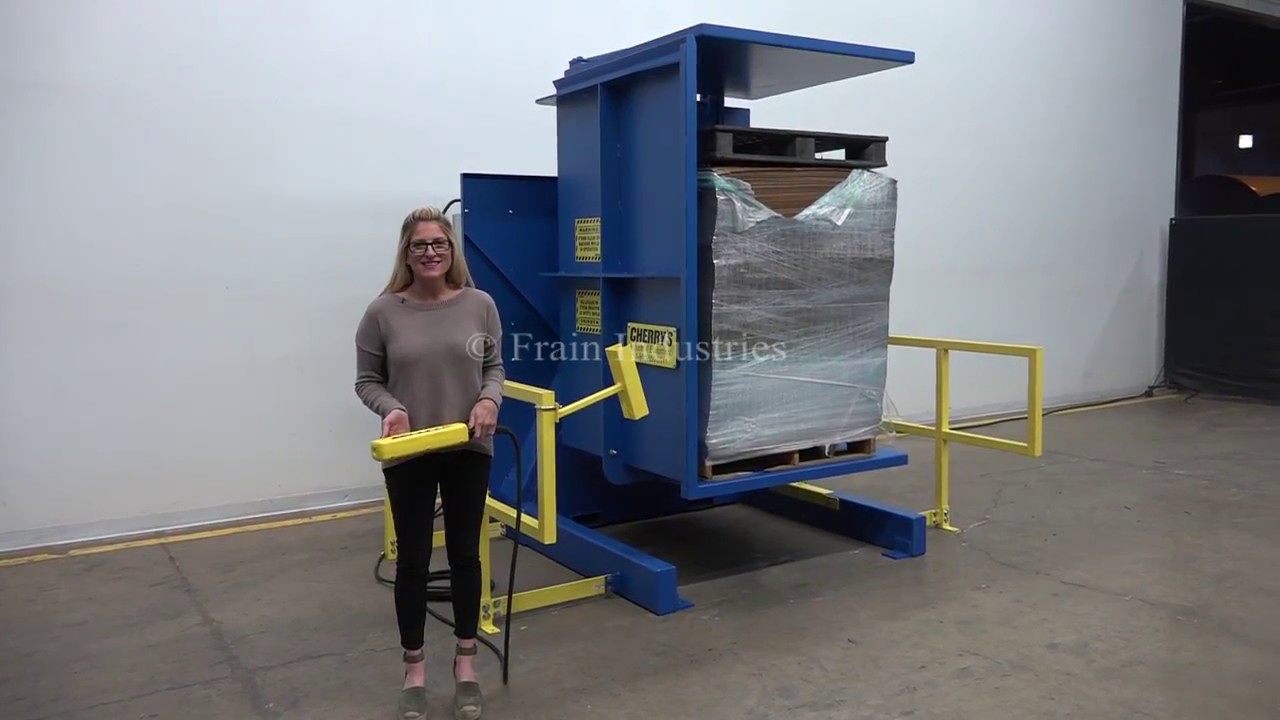 Cherry's Industrial Pallet Converter Model SC75P Demonstration