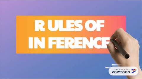 rules of inference