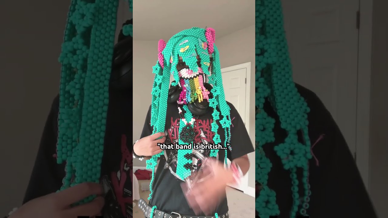 Guys I Dont Actually Hate British People Kandi Kandikid Miku Hatsunemiku Diy Beads Fyp
