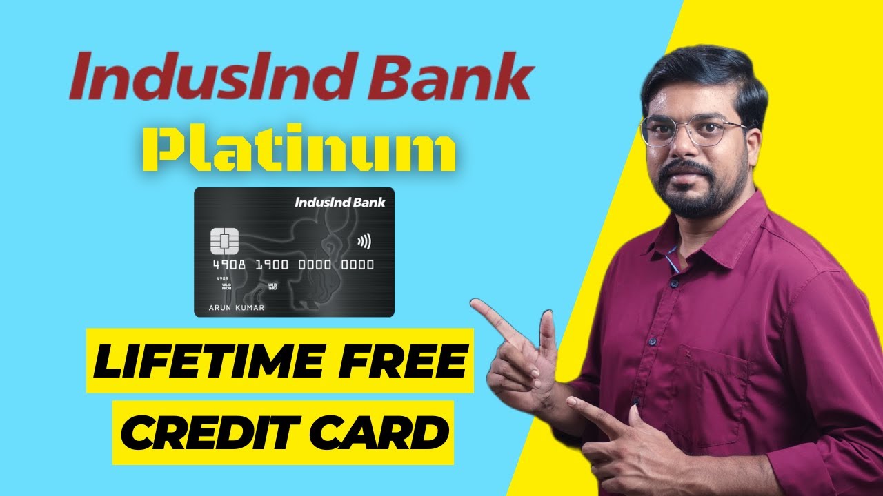 IndusInd Bank Platinum Lifetime Free Credit Card | IndusInd Bank Credit Card Apply | Hindi