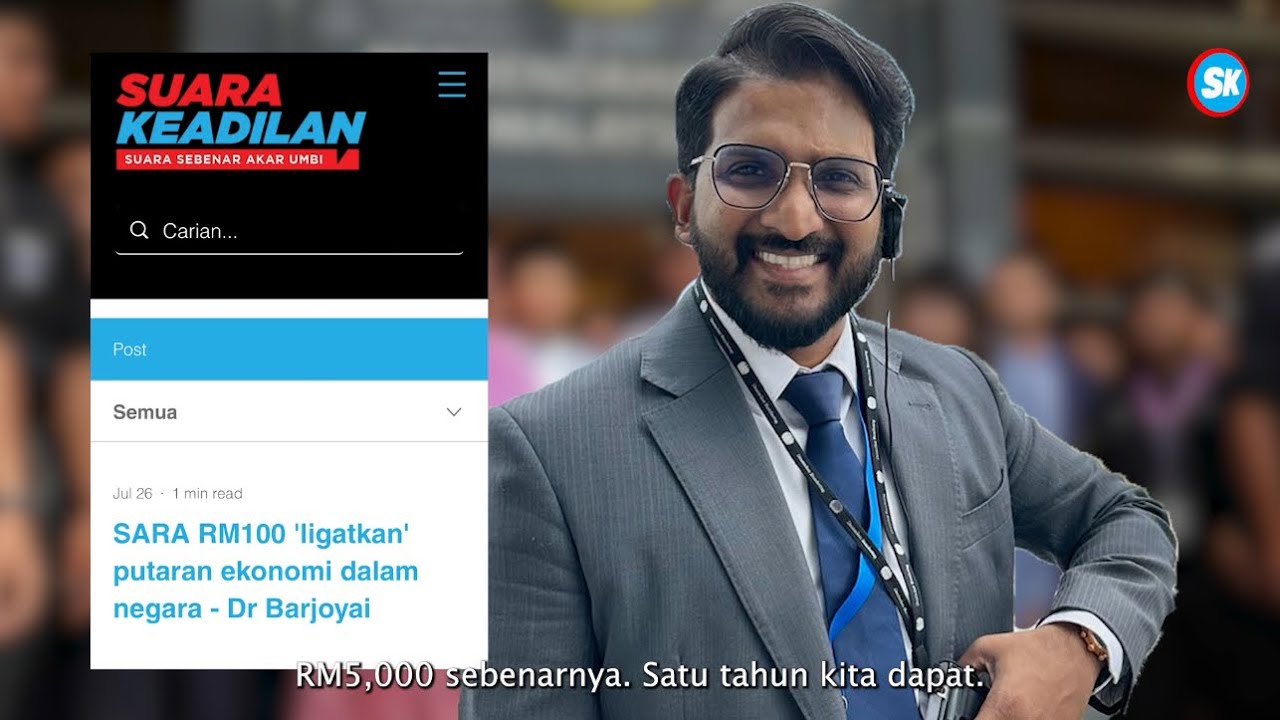 SARA RM100 Lonjak Pendapatan Individu, Isi Rumah & Ekonomi Domestik