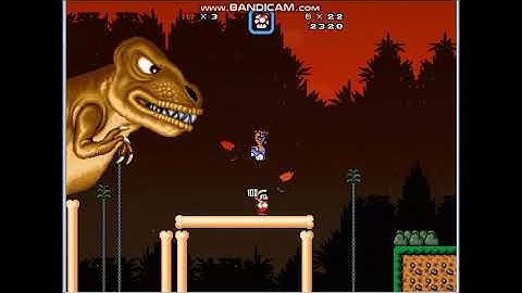 SMBX Custom Level: Triassic Terror