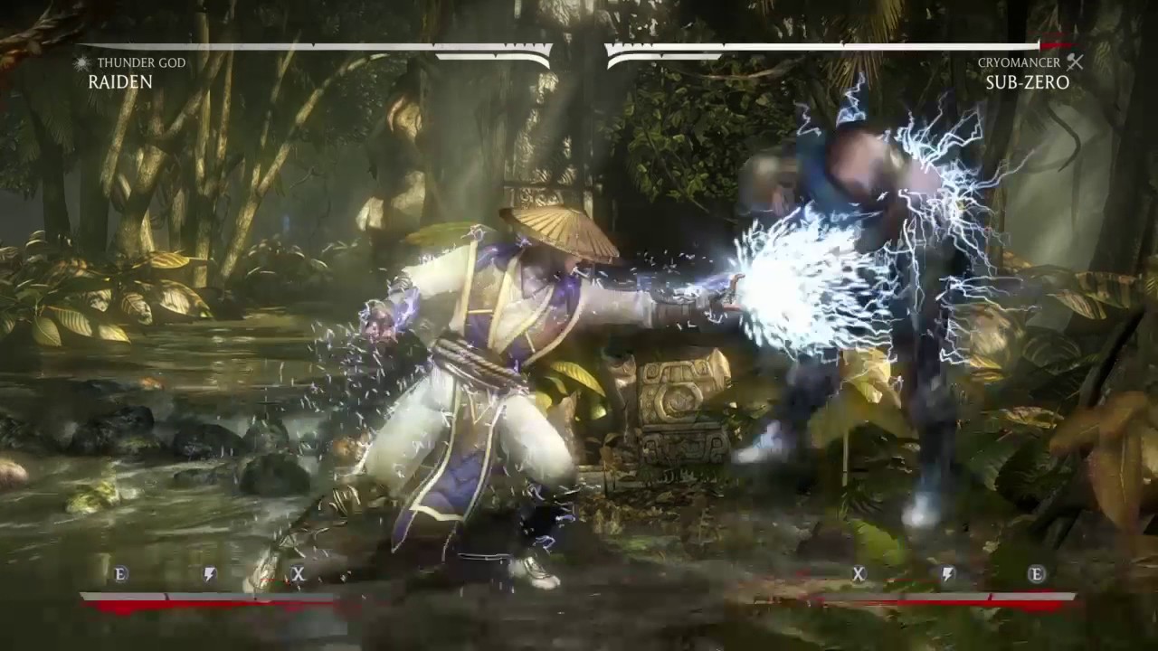 MKX Raiden Biggest Meterless Combos 40-47%