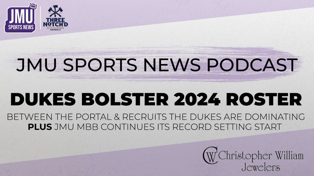 Dukes BOLSTER 2025 Football Roster JMU Sports News Podcast YouTube
