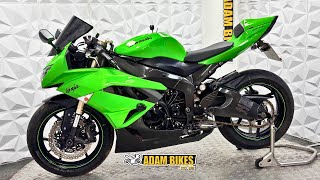 2009 Kawasaki ZX6R | WWW.ADAMBIKES.CO.UK - YouTube