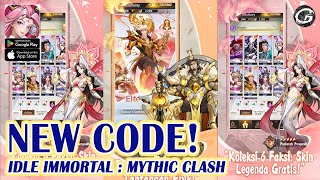 🎁 Idle Immortal : Mythic Clash 5 Giftcodes & How to Redeem Codes - Mobile Game (IOS/Android) screenshot 1