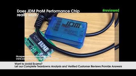 JDM ProM Performance Chip Module Review / Teardown  / Analysis