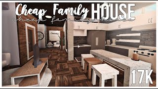 Bloxburg : Cheap Family House 17k