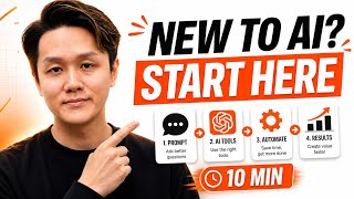 You’re Not Behind (yet): How to learn AI in 10 Minutes