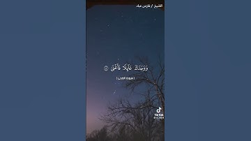 سورة الضحى بصوت القارئ فارس عباد