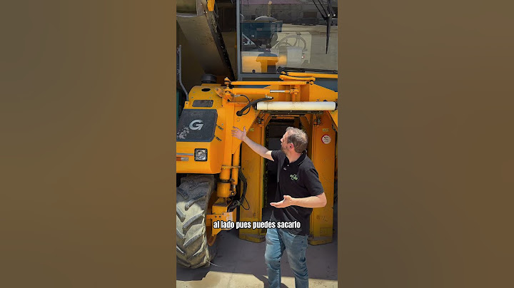 How does a vine and olive harvester work? #harvester #machinery #industrial #engine