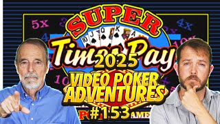 Let's See Big Multipliers on 50-Play Super Times Pay Video Poker!
