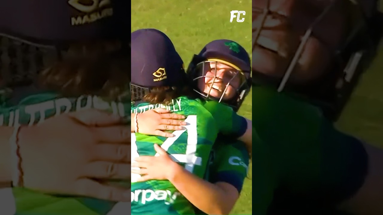 Ireland scripted history beating England for the first time in a WT20I in a thriller last night! 🤩