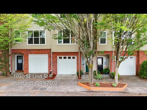 1030 SE Linn, Portland, OR home video tour