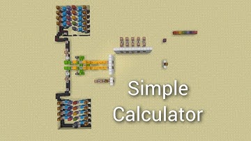 Creating A Calculator Using Command Blocks - Minecraft