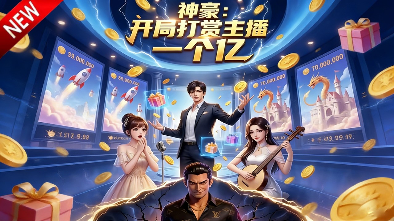 💥【新番上线】绑定神豪返现系统，直播消费十倍返现，怒怼主播、碾压公会，成为平台神话！《神豪：开局打赏主播一个亿》全集 Multi SUB #热血 #漫剧 #动漫魔女