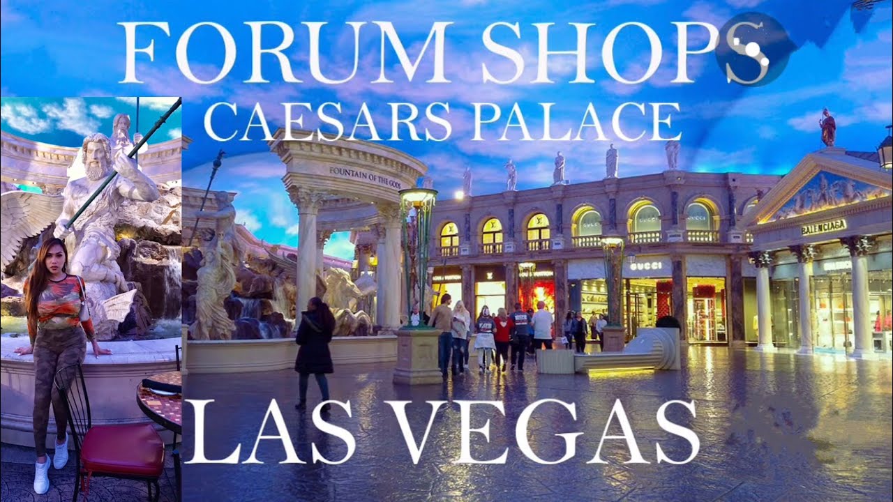 Forum Shops at Caesars Palace - Las Vegas - Love to Eat and Travel