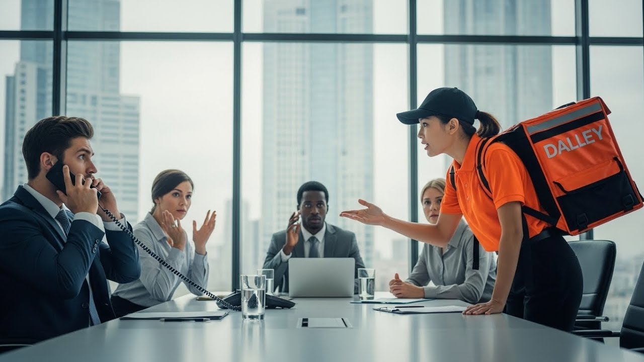 El Millonario estaba desesperado sin un traductor, hasta que la repartidora habló 6 idiomas