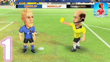 Mini Football Gameplay - Mobile Soccer Walkthrough | Part 1 | Android