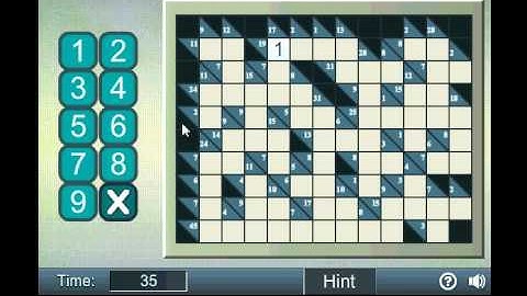 Play Kakuro Online - Puzzle Game