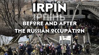 #Irpin before and after the Russian occupation