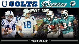 The Sheriff Takes on the Wildcat! (Colts vs. Dolphins 2009, Week 2)