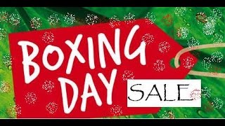 Boxing Day/Огромные распродажи в Окленде, Новая Зеландия