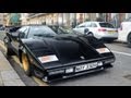 LOUD Lamborghini Countach S in London! Start-up and driving scenes [HD]