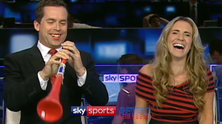 Georgie Thompson pranks David Jones live on Sky Sp...