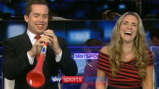 Georgie Thompson pranks David Jones live on Sky Sports News 