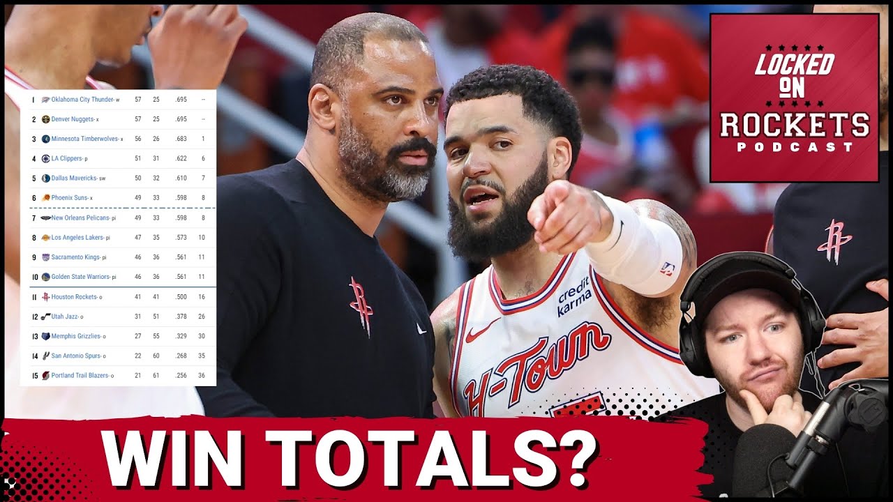 Lush Rockets' Western Conference Standings Race Already Getting Competitive Image Digital Art Lush Rockets' Western Conference Standings Race Already Getting Competitive Image Digital Art