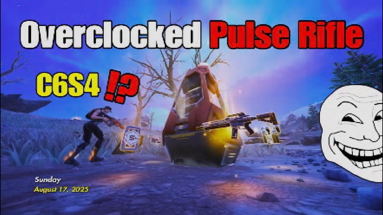 Pulse Rifle Fn Fortnite Chapter 6 Season 4 | Overclocked Pulse Rifle Surprise Return ...
