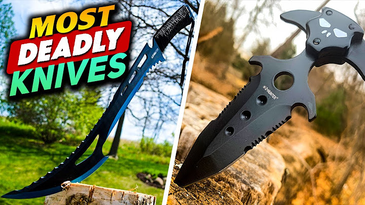 ▶ Top 5 Most Dangerous and Deadly Survival Knives