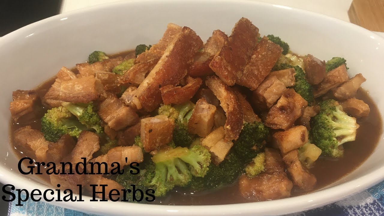 Pork broccoli ������ recipe - YouTube