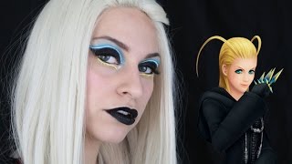 Larxene Neon Makeup Tutorial: Kingdom Hearts Series