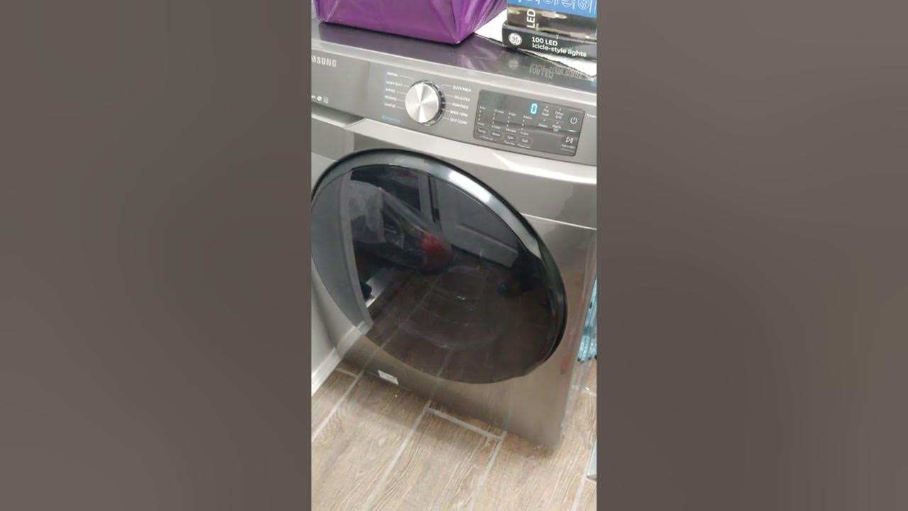 Samsung washer and dryer complete end chime song YouTube