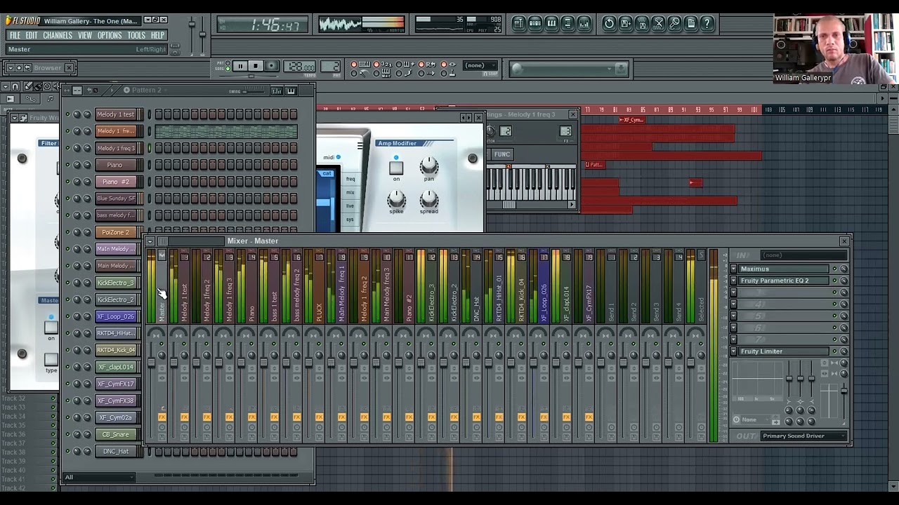 Watch William Gallery - The One (Studio Process) on YouTube Watch William Gallery - The One (Studio Process) on YouTube