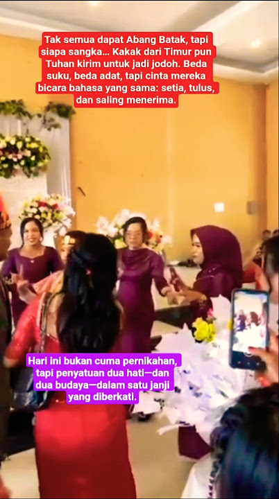 Kakak Timur Kita Batak Kan, Cinta Beda Suku #shorts