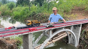 Discover the SECRET to Creating a Stunning 4K Railway and Highway Bridge Design