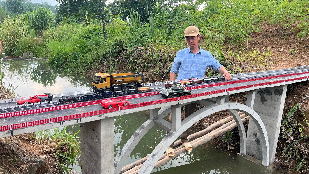 Discover the SECRET to Creating a Stunning 4K Railway and Highway Bridge Design