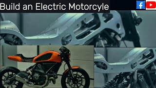 Build an Electric Motorcycle- DIY e-motor from Scratch.