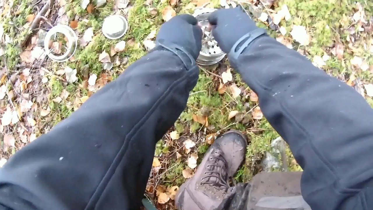 Fox Outdoor Woodgas Stove - Mokkimies.com - YouTube