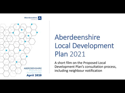 Proposed Aberdeenshire Local Development Plan 2020   Public Consultation and Neighbour Notification