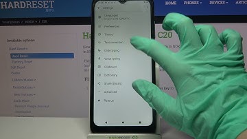 How to Find Text Correction Options in NOKIA C20 – Text Correction Options